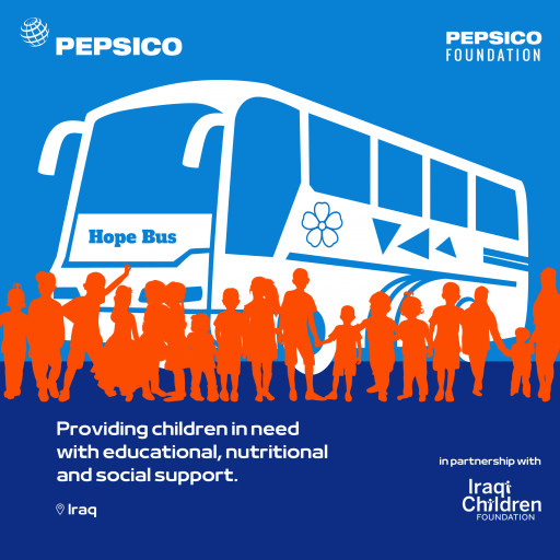 The PepsiCo Foundation and Iraqi Children Foundation Announce Hope Bus Partnership for Education, Nutrition