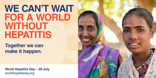 'I Can't Wait' is the Campaign Theme for World Hepatitis Day 2022