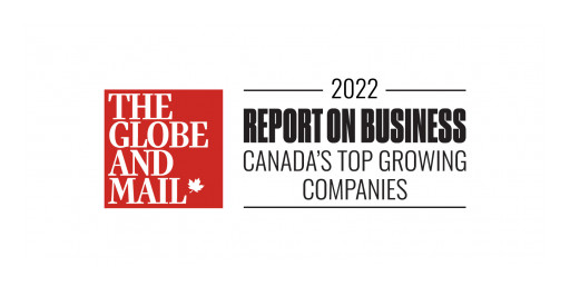 ENERGY Transportation Group Ranks No. 271 on The Globe and Mail's Annual Ranking of Canada's Top Growing Companies
