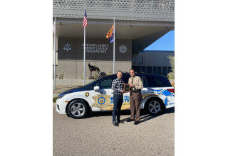 Bull Earnhardt and Sheriff Paul Penzone