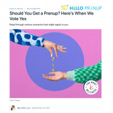 HelloPrenup & The Knot - Should You Get a Prenup? Here's When We Vote Yes