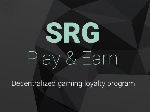 SRG Announces Token Sale for the First Decentralized Gaming Loyalty Program