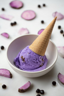 Magnolia Ube Boba Ice Cream