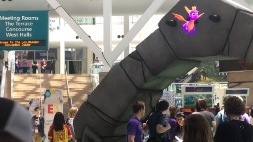 Spyro the Dragon Wows E3 With Holographic 3D Created With Blended Matrix Hypervsn