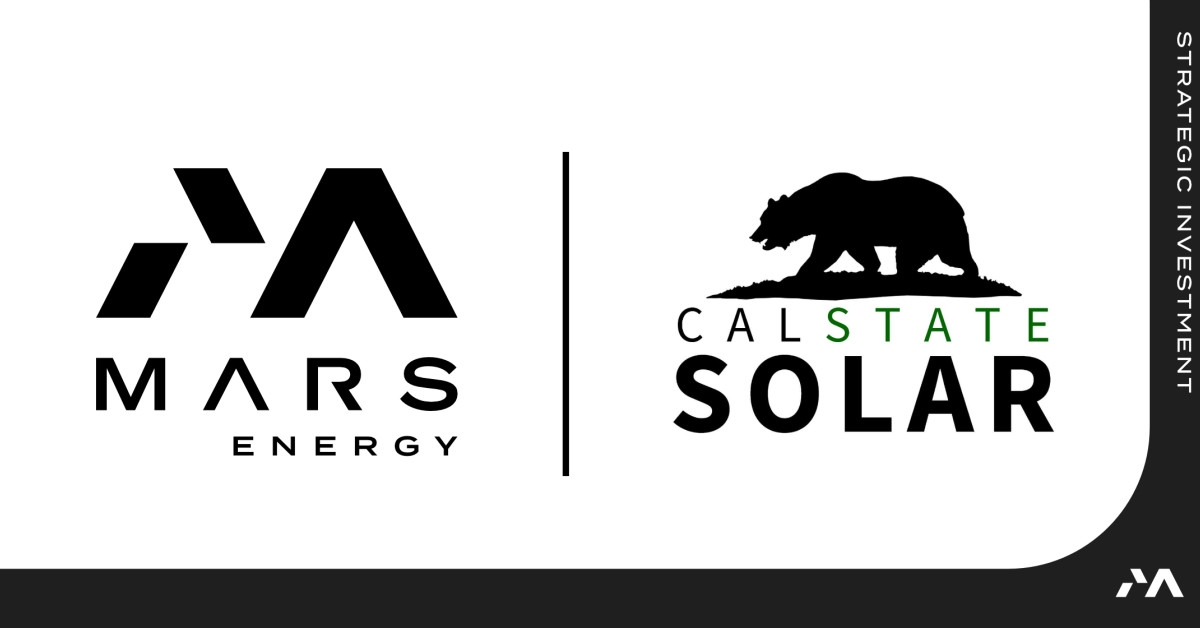 Mars Energy Group Invests in CalState Solar