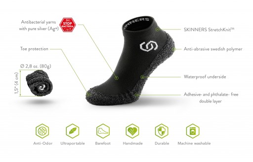 Skinners Shoe Socks Define A New Category Of Footwear Combining