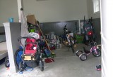 Messy Garage Before 