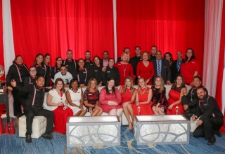 Hilton Clearwater Beach Resort & Spa Team at Peppermint Twist Party