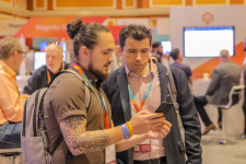 Sergiu, COO, and Roman, CEO, at Magento Imagine Conference