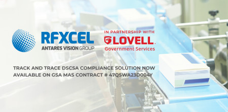 Antares Vision Group with rfxcel now on the GSA MAS contracting platform.