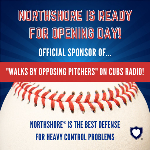 NorthShore Adult Diapers Teams Up with Cubs Radio to Reduce Stigma from Incontinence & Bring Awareness to Products for Heavy Control Problems
