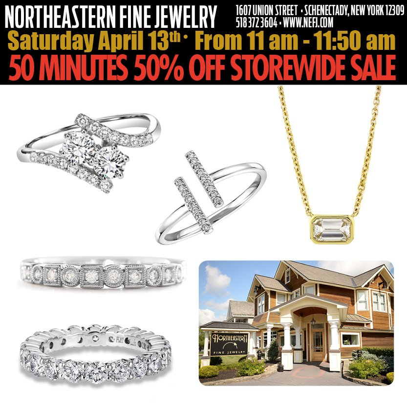 Northeastern Fine Jewelry Announces 50% Off 50 Minute ...