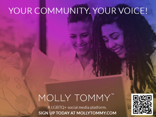 Report Finds Big Social Media Platforms Not Welcoming to LGBTQ+ Users While MollyTommy Provides a Supportive Online Community
