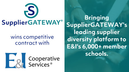 SupplierGATEWAY wins competitive contract with E&I Cooperative Services