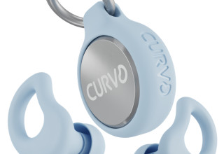 CURVD Everyday Earplugs with Optional Case Clip