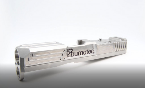 The Bumotec s191H From Starrag Hits the Target by Producing Complete Firearm Slides for the Sports Gun Industry in One Machine Cycle