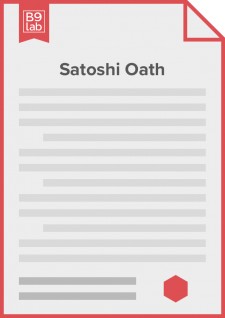 Satoshi Oath