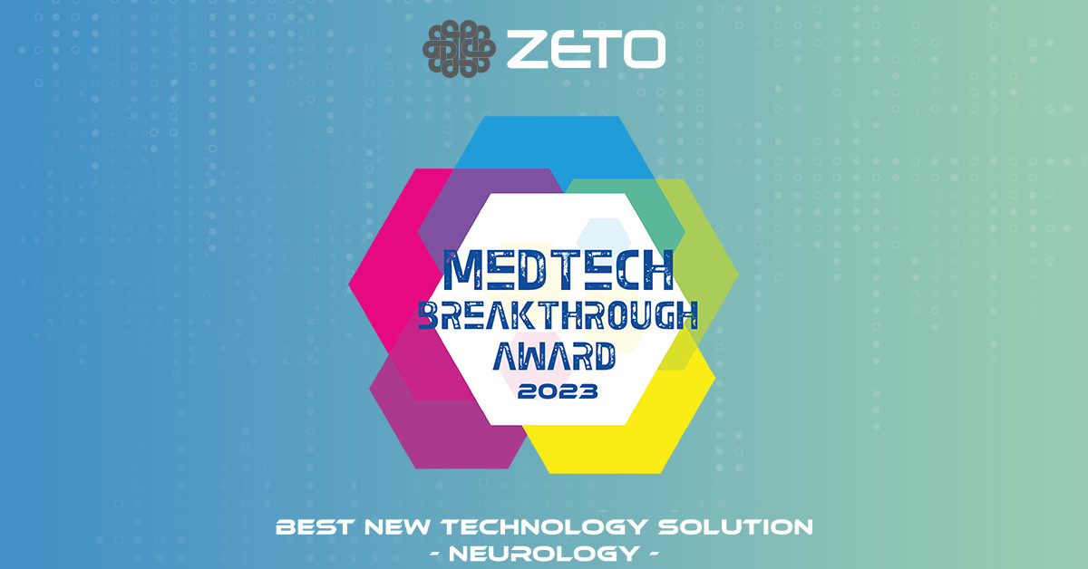 Zeto Awarded 'Best New Neurology Solution' In 2023 By MedTech ...