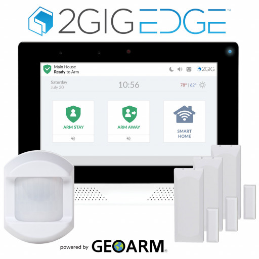 2GIG EDGE Wireless Security System by GeoArm Security!