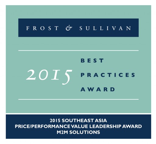 MY Evolution Wins Frost & Sullivan Award for Southeast Asia Price/Performance Value Leadership for M2M Solutions