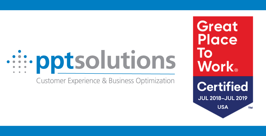 PPT Solutions Recognized as a Great Place to Work Newswire