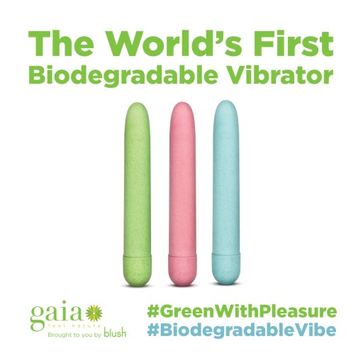 Blush Introduces the First Biodegradable Vibrator!