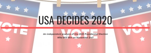 USADecides.com Predicts a 76.3% Chance of a Joe Biden/Kamala Harris Victory