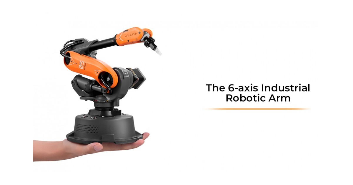 Mirobot - 6-Axis Mini-Industrial Robot Arm to the Public |