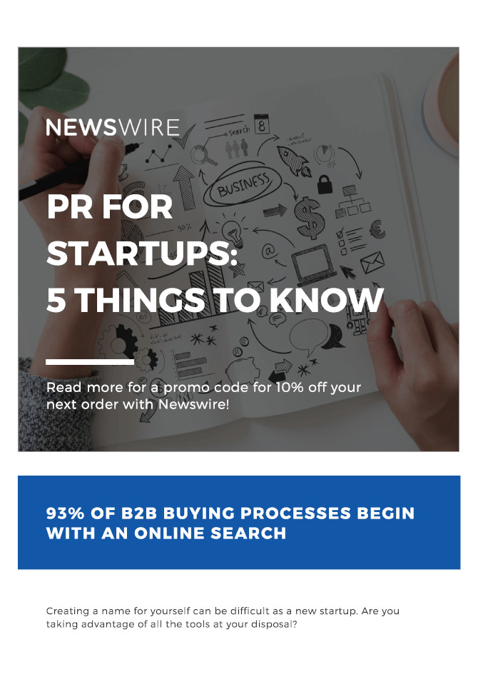 PR for Startups: 5 Things You Need To Know