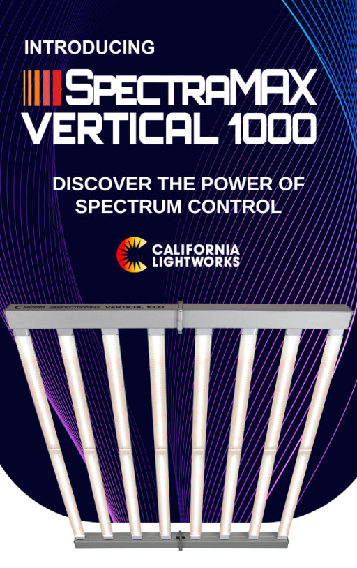 California Lightworks Unveils SpectraMax 1000: The Ultimate LED Grow Light for Maximum Yields and Quality Results