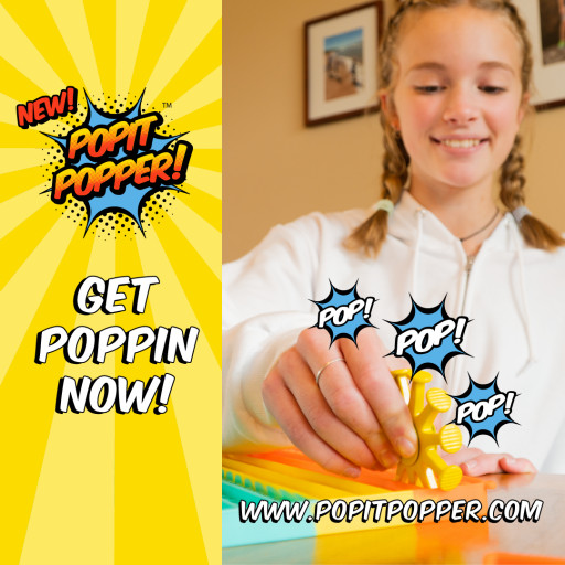 Don't Stress It: POPIT POPPER!™ Stocking Stuffer Taps Into Top Holiday Toy Trend