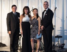 CCF presents Dr. Peng with grant award