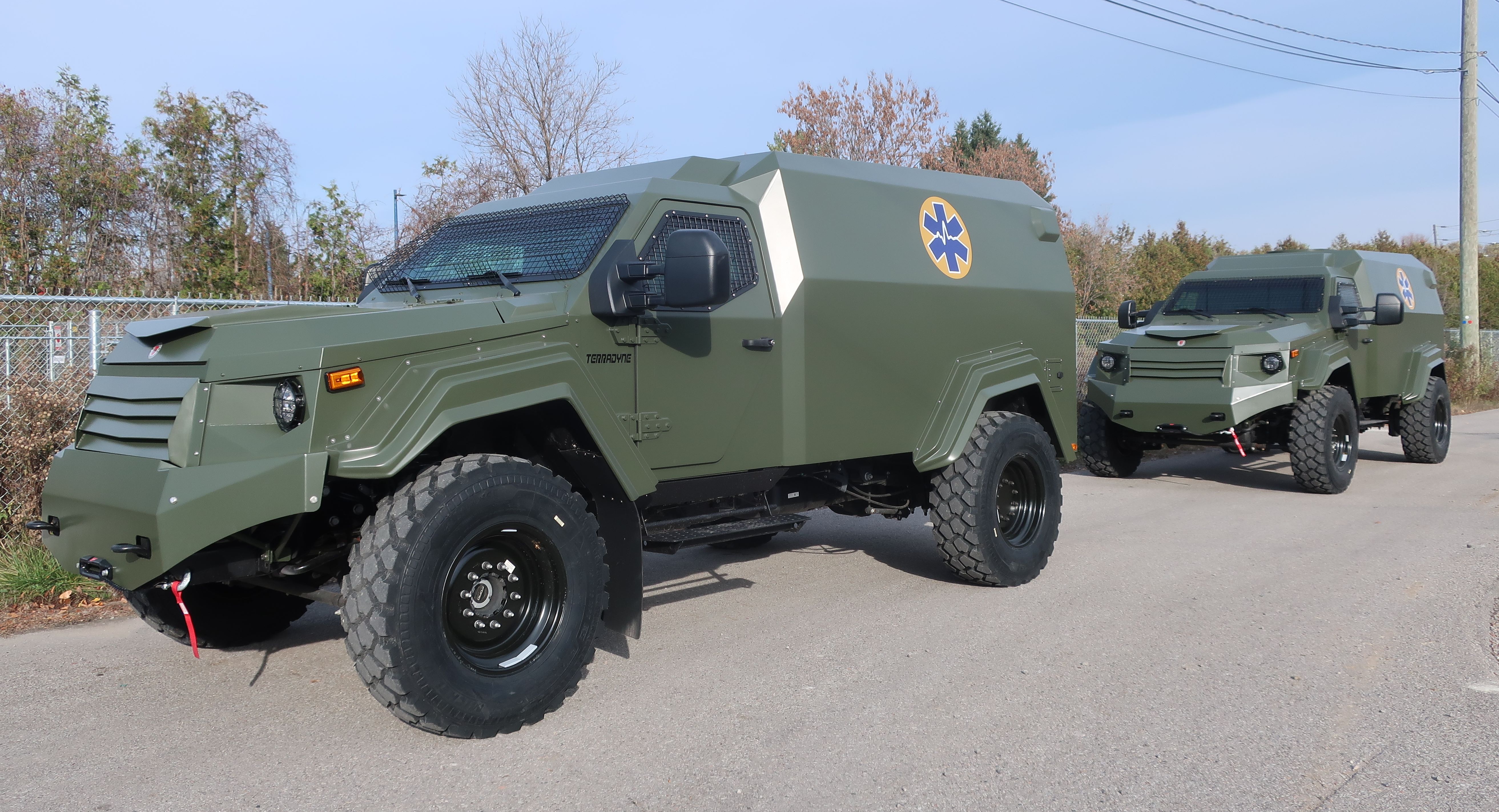Terradyne Armored Vehicles Inc. Completes Production of Evacuation