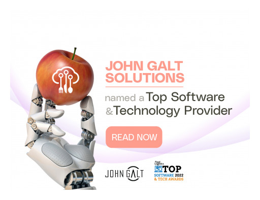 Food Logistics Names John Galt Solutions a 2022 Top Software & Technology Provider Award Winner