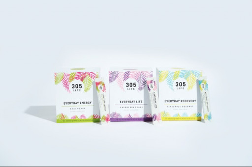 305-Life Health & Wellness Brand Seeks to Inspire a Movement of Joyful Health With the Release of Their Ready-to-Mix Supplement Line