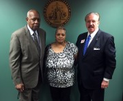 Deacon Joe Beasley, Freda Waiters, and Investigator T.J. Ward