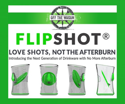 The FlipShot Shot Glass Eliminates the Burn With Inspired Innovation