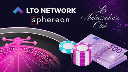 London's Exclusive Les Ambassadeurs Casino Bets on Dutch Blockchain Leaders LTO Network and Sphereon to Revolutionize Gambling