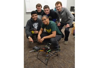NDSU International Aerial Robotics Competition team