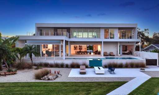 $7 MILLION MODERN BAYFRONT RESIDENCE IS HIGHEST-PRICED SALE IN THE HISTORY OF SAN REMO ESTATES