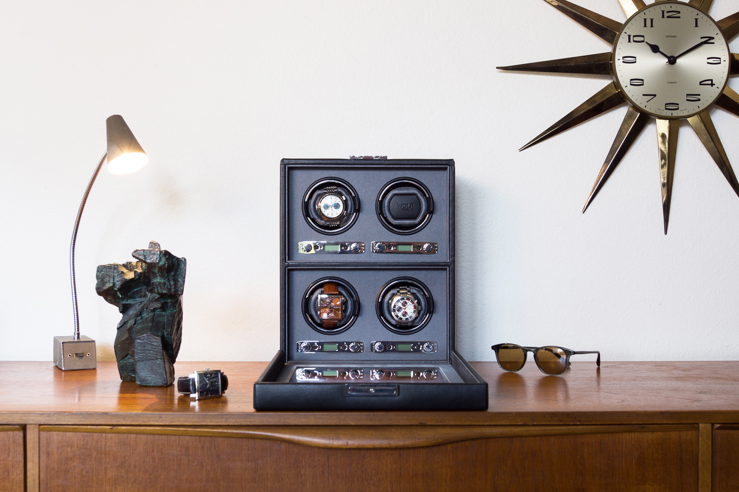 Safa Jewelers Adds WOLF Watch Cases and Display Boxes to Their