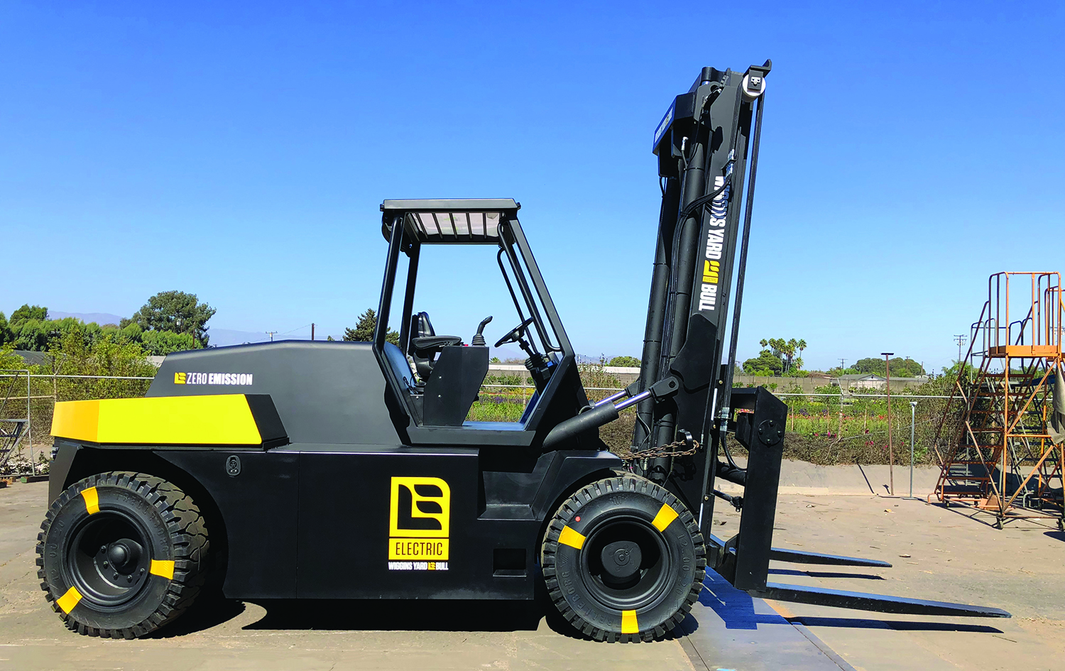 electric forklift truck