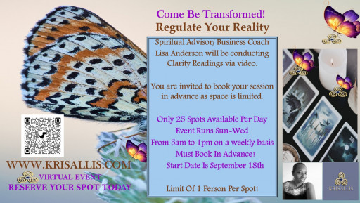 Krisallis’ Clarity Readings Founded by Spiritual Advisor and Business Coach Lisa Anderson