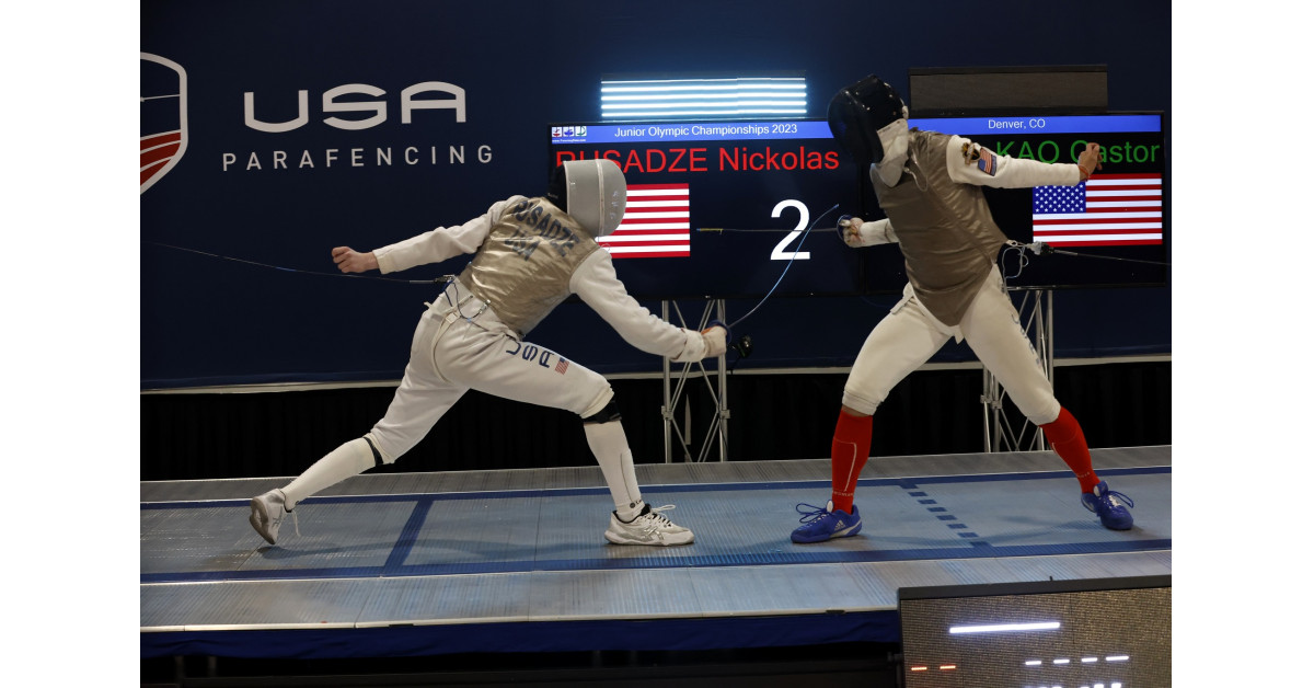 Tim Morehouse Fencing Club Fencer Nickolas Rusadze Wins Gold at USA