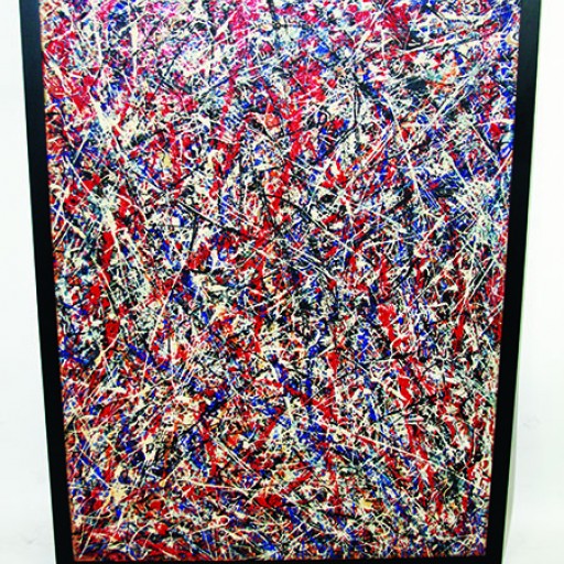 Greenwich Auction & Connecticut Antique Center to Auction Drip Painting Attributed to Jackson Pollock
