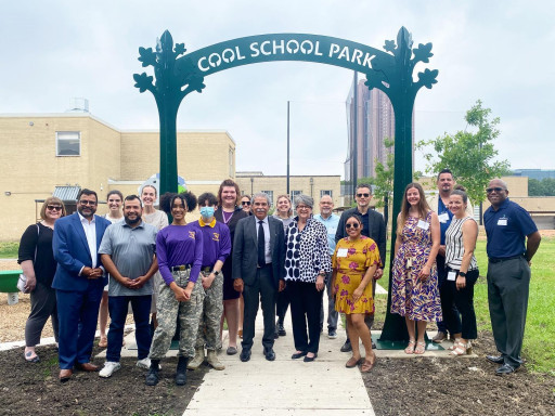 Texas Trees Foundation Celebrates the Completion of Seven Neighborhood Parks at Dallas ISD Schools