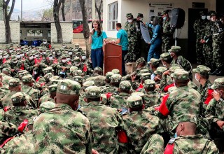 Colombia: Volunteers train educators, law enforcement, community groups, the military