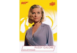 James Bond_Pussy Galore Trading Card