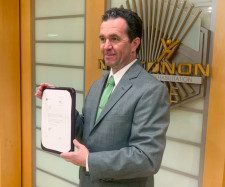 Narconon Europe accepts letter of appreciation from the General of the Civil Guard in Cáceres, Spain