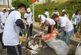 Monthly Hollywood Village cleanup